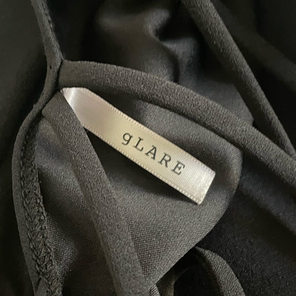 BLACK STRAPPED DRESS - Picture 3 of 3